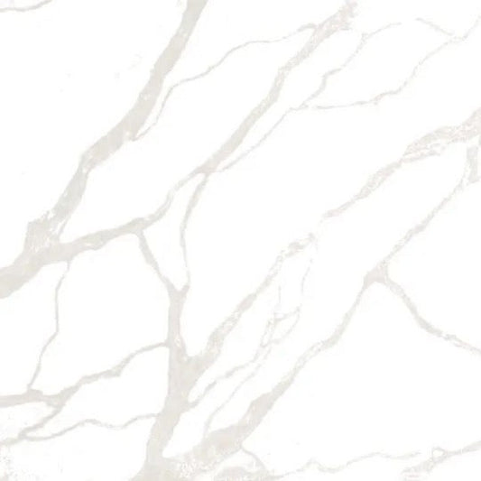 ALPS White Quartz Slab | Pure White Quartz Countertop from Macheng, China | Premium Quality with Competitive Pricing