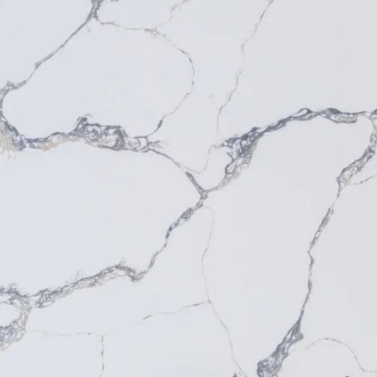 A Grade Drunken Ink Quartz Slab | Macheng, China Origin | Non-Porous, Scratch-Resistant | Superior to Marble & Italian Brands