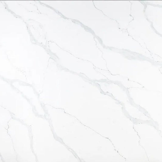 Luxury Banff Glacier Quartz | Chinese Manufacturing Excellence | Arctic Elegance for Modern Design