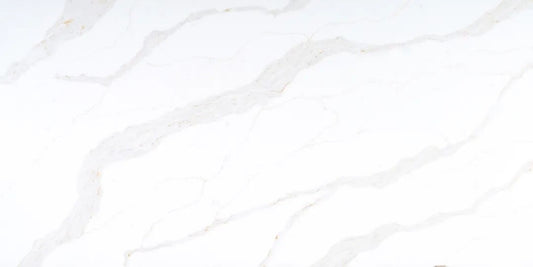 Calacatta Imperial Quartz Slab - Premium Chinese Quartz from Macheng, Hubei | Superior Strength & Luxury Design